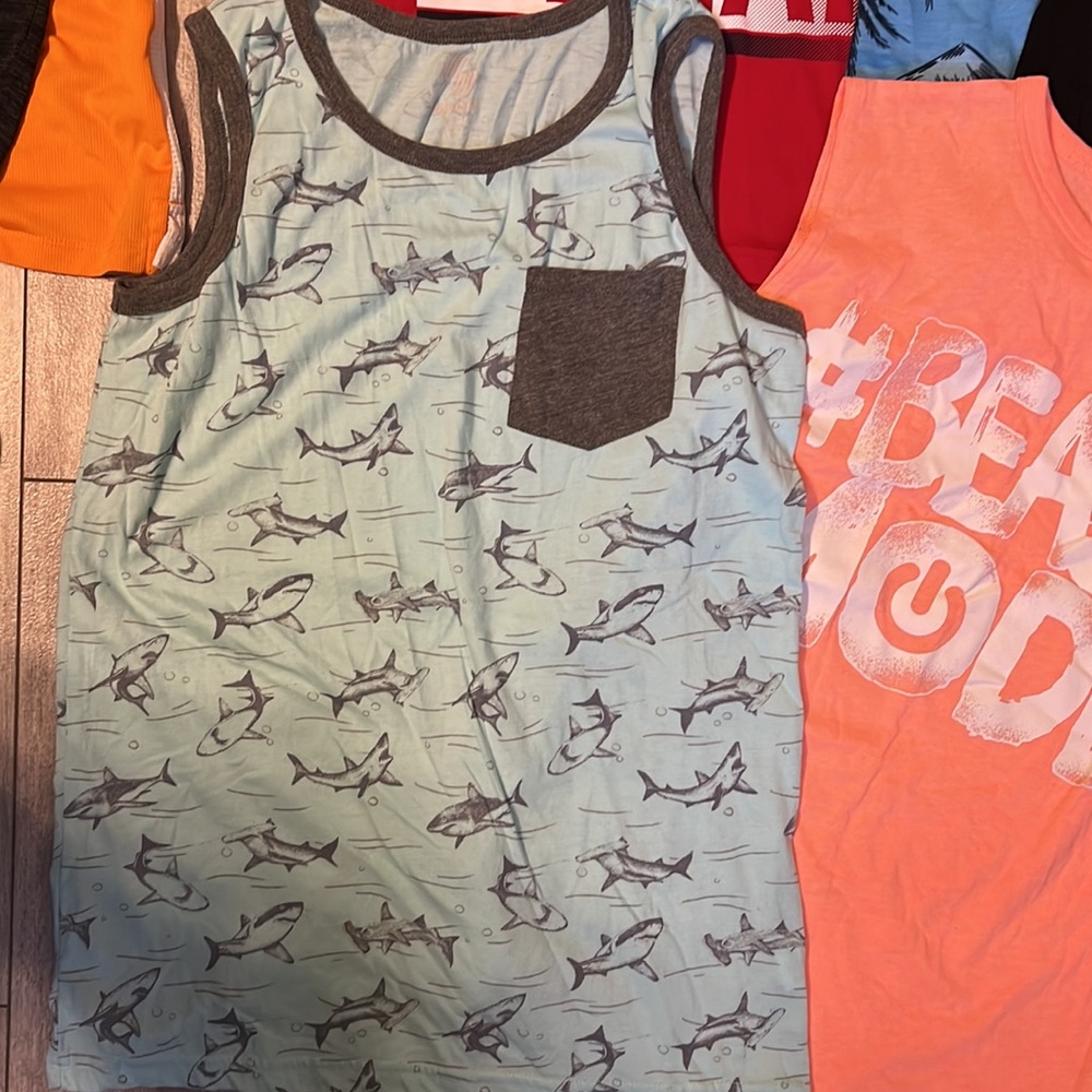Bundle of 7❗️Sleeveless Shirts- Size 14/16 - Picture 6 of 14
